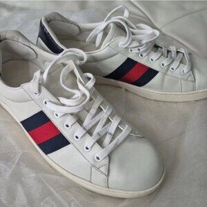 Gucci Men's Ace Sneakers 8.5US (Gucci 8)